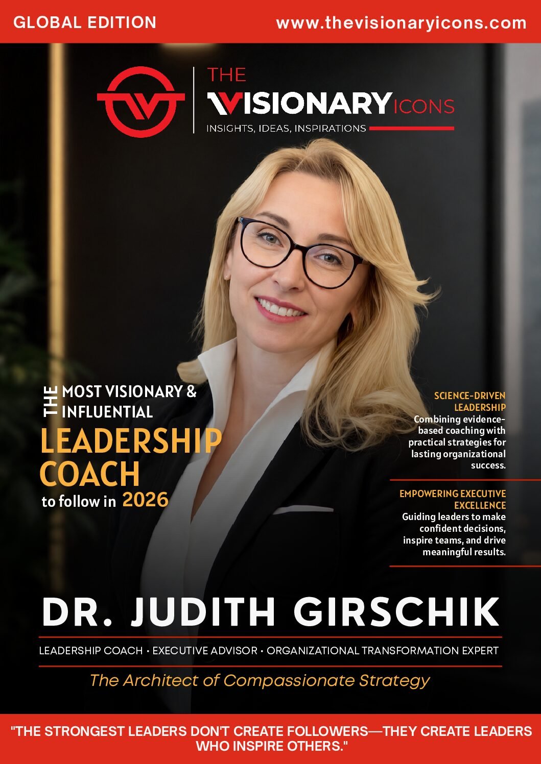 Read more about the article The Most Visionary & Influential Leadership Coach To Follow In 2026
